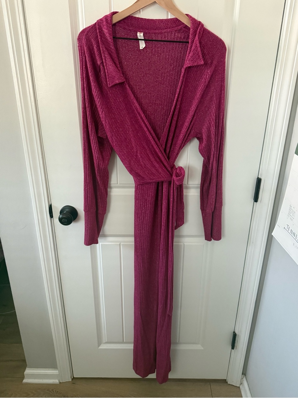Daily practice Women's Long Sleeve Wrap Dress